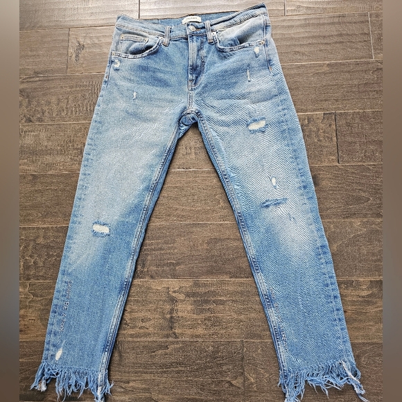 ZARA Premium Denim Collection Jeans sz 4 - Picture 1 of 11